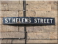 Sign for St. Helen