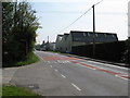 Industrial units on the B2133 at Newpound Common