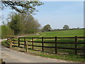 Fencing by driveway to Smale Farm