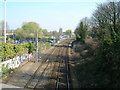 Tram lines towards Hucknall