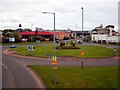 Cumbernauld Town Centre west roundabout