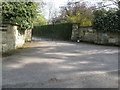 Milk bottles at entrance to Drungewick Manor