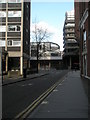 Looking along Fann Street towards Golden Lane