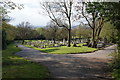 The southern end of Hyde Cemetery