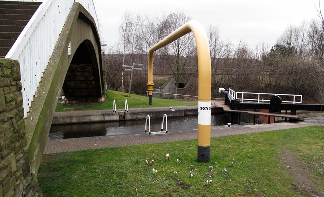 Oxygen pipe to Sheffield's steel industry.