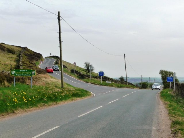 Junction of Green Sykes Road and Tarn Lane