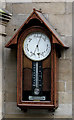 A barometer in Hawick High Street