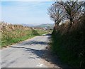 SH4137 : View northwards from the minor road junction near Rhedynog Isaf by Eric Jones