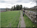 NY5764 : Hadrian's Wall Footpath near Banks by Les Hull