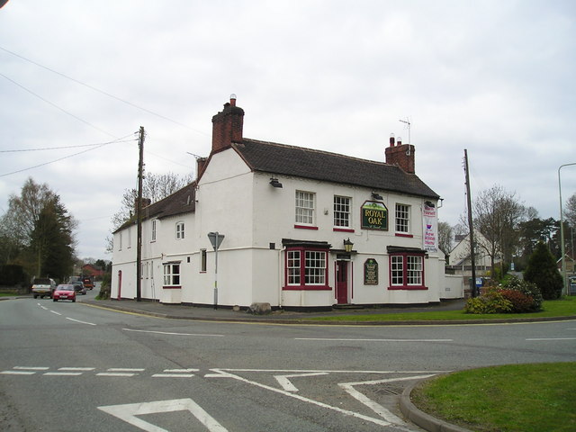 The Royal Oak Pub, Gnosall © canalandriversidepubs co uk cc-by-sa/2.0 ...