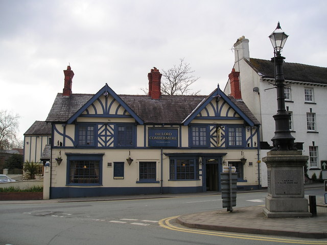 The Lord Combermere Pub, Audlem © canalandriversidepubs co uk ...