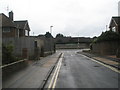 Looking down Rosecroft Close towards Station Approach