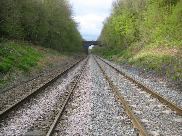 Jordans: Potkiln Lane railway bridge