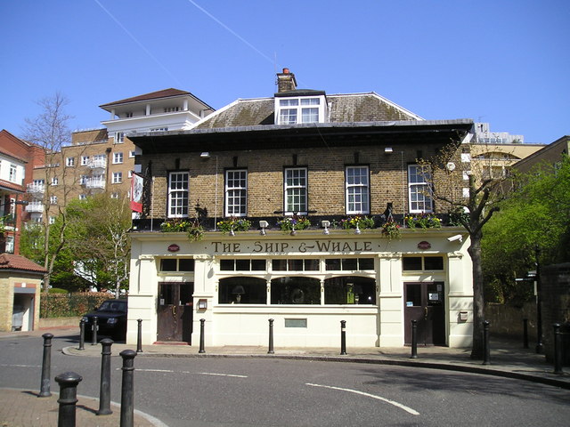 The Ship and Whale Pub, Rotherhithe