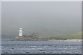 HU4574 : Firths Voe lighthouse, Mossbank by Mike Pennington