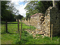 Garden wall, Scawby Hall