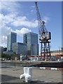 Canary Wharf and docks