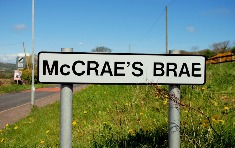 McCrae's Brae Sign, Whitehead © Albert Bridge Cc-by-sa/2.0 :: Geograph ...