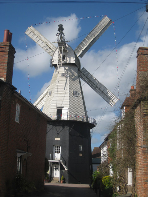 Cranbrook Union Windmill, Russells Yard, Cranbrook, Kent