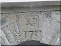 Date stone at Desertcreat Church of Ireland