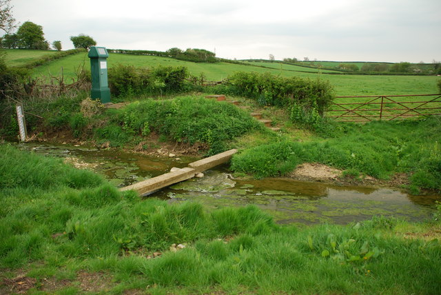Ford off Bull Lane on the River Witham, North Witham