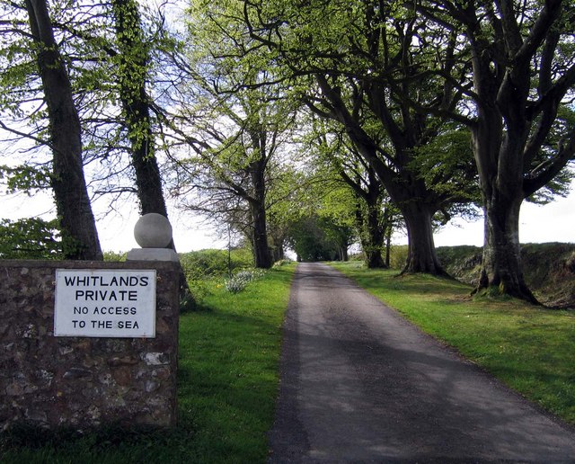 Entrance to Whitelands Farm