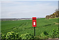 Rural postbox, School Lane