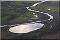 Inchgarth Reservoir, Cults, from the air