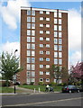 Tower block by Hanger Vale Lane