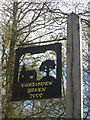 TQ7340 : Curtisden Green Village Sign by Oast House Archive