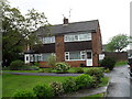 Semi detached houses in Rectory Farm Road