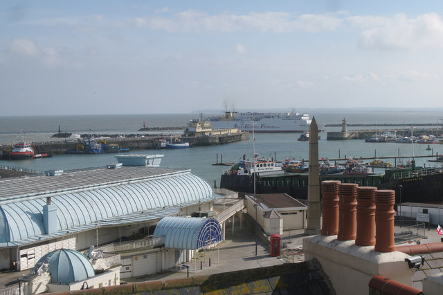 Ramsgate Harbour and Rooftops