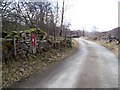 Minor road near Foss