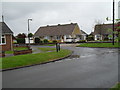 Approaching the junction of  Silverdale Drive and Langdale Close