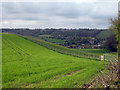 View to Alkham Village