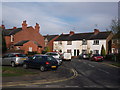 Arthur Street seen from Spring Lane, Kenilworth