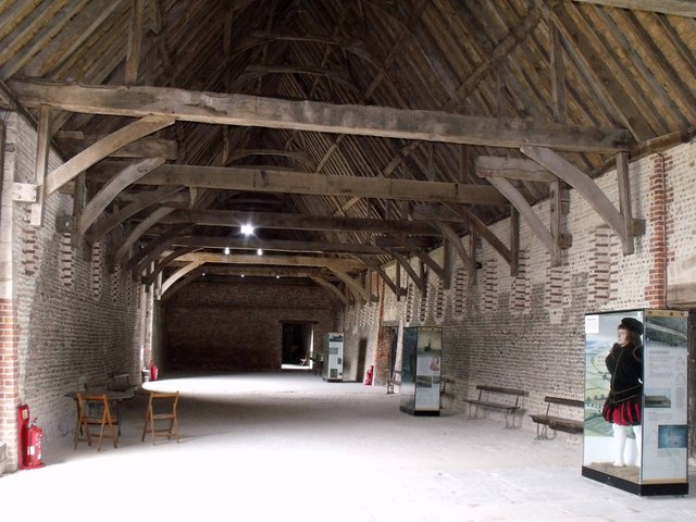 Inside Waxham Great Barn