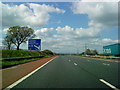 M6 approaching Junction 43