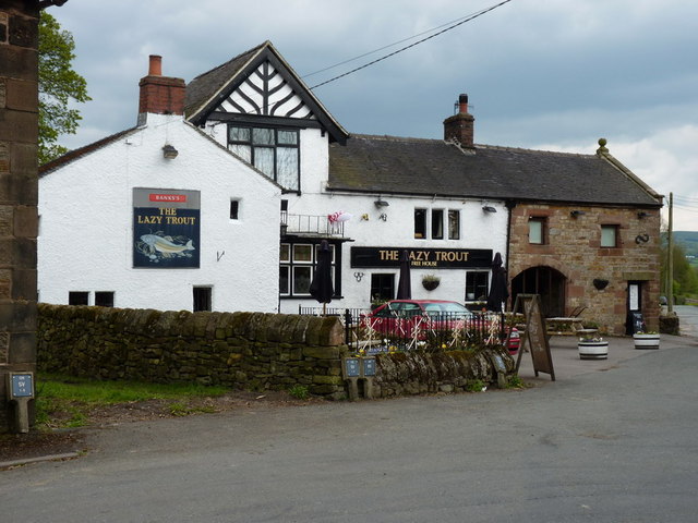 The Lazy Trout © Richard Law :: Geograph Britain and Ireland