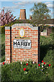 Harby village sign