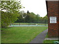 Tennis court at Rake Village Hall