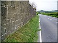 ST9626 : Wall beside the A30, Barber's Farm by Maigheach-gheal
