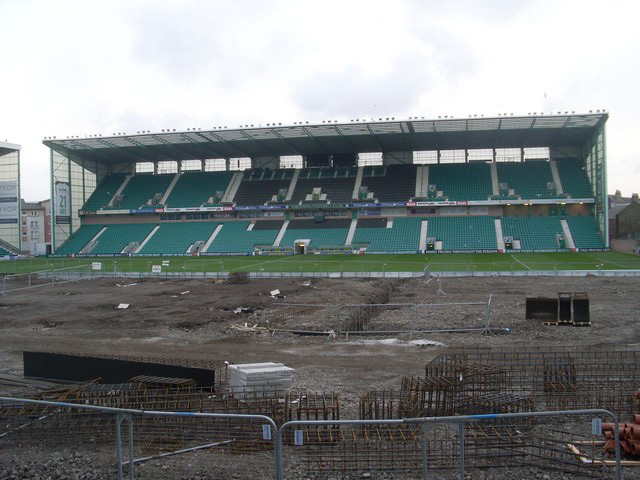 Main Stand at Easter Road