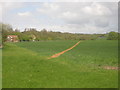 Footpath near Nackholt Farm