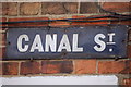 Canal Street sign in Jericho, Oxford