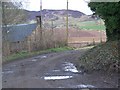 Farm track, East Kinnochtry