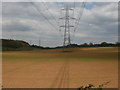 Lytchett Matravers, power lines