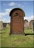 NY0269 : The gravestone of Robert Paterson ('Old Mortality') by Walter Baxter
