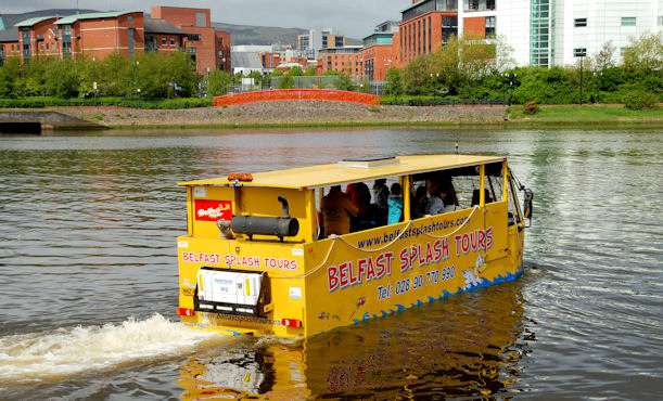 Amphibious bus, Belfast (7)