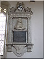 Monument to Haynes Barlee,   Clavering parish church